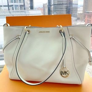 ***SOLD -Michael Kors Cream Shoulder bag